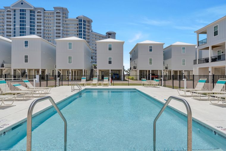 Heated community pool